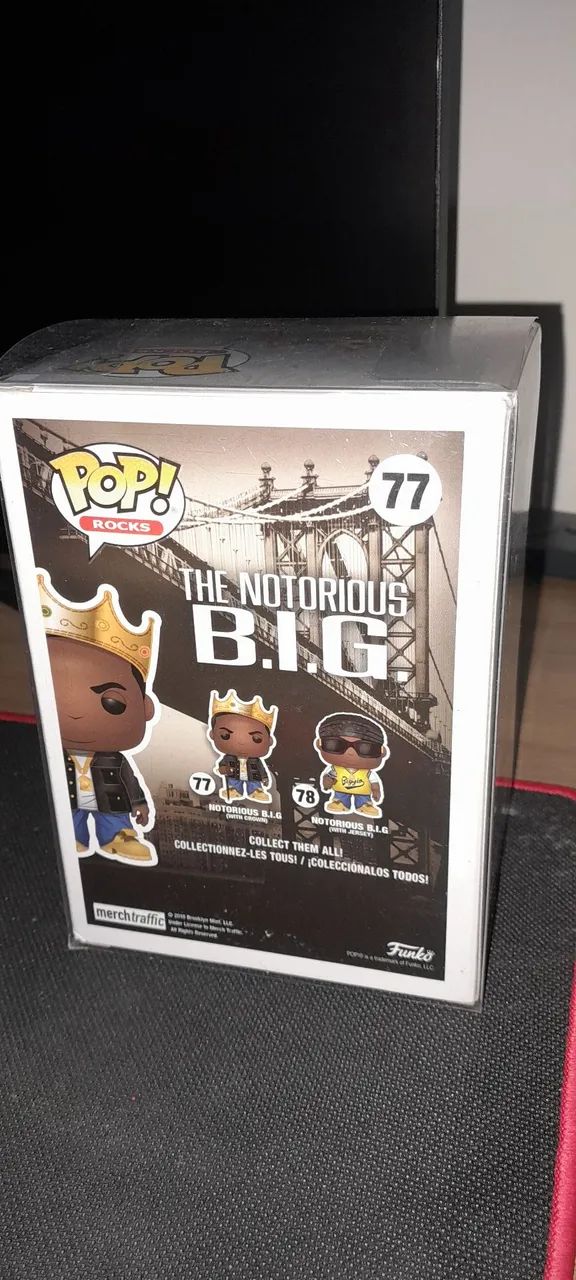 Funko pop notorious big com coroa 77 - Foto 3
