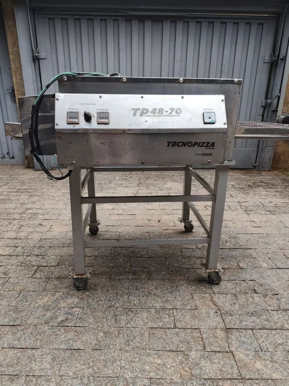 Forno esteira para pizza elétrico 