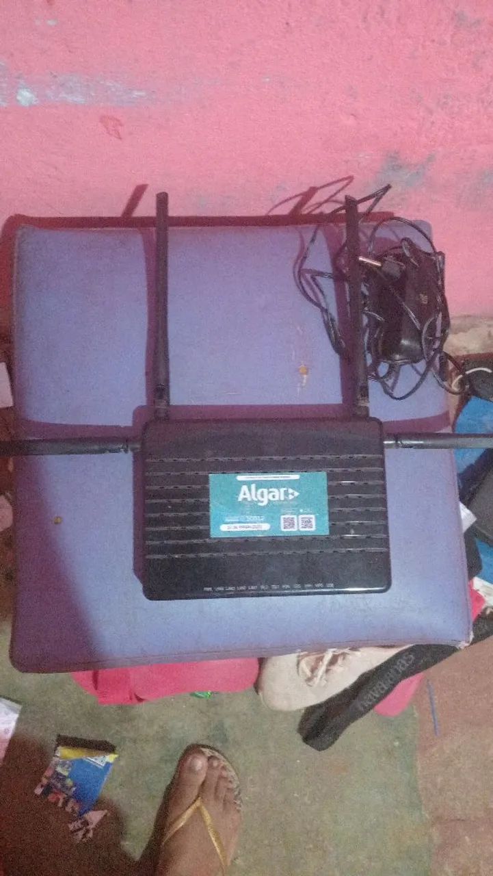 Modem da algar, tem um mês de uso