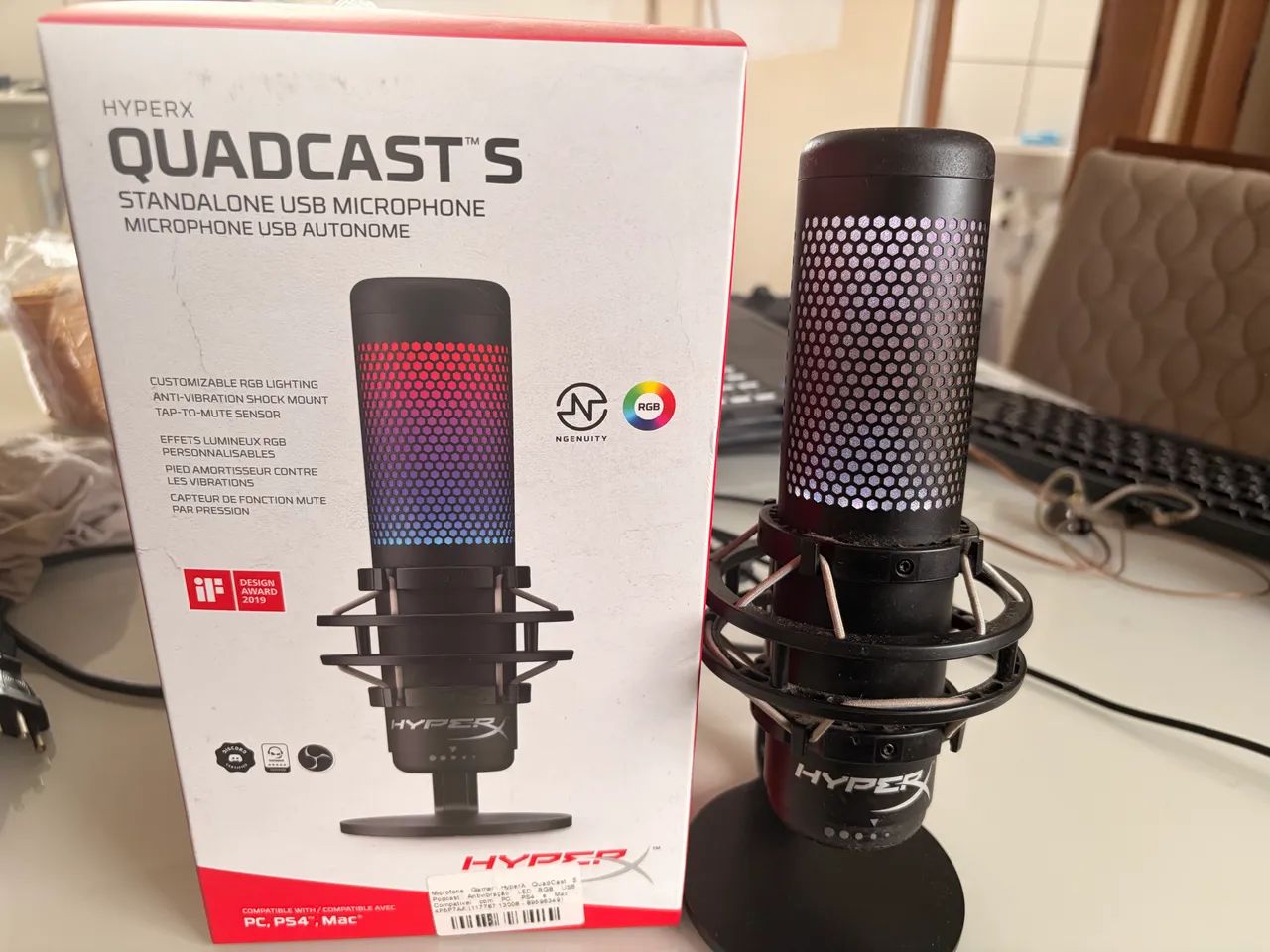 Hyperx Quadcast S RGB 