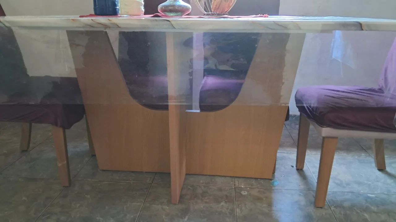 Mesa com 6 cadeiras  - Foto 4