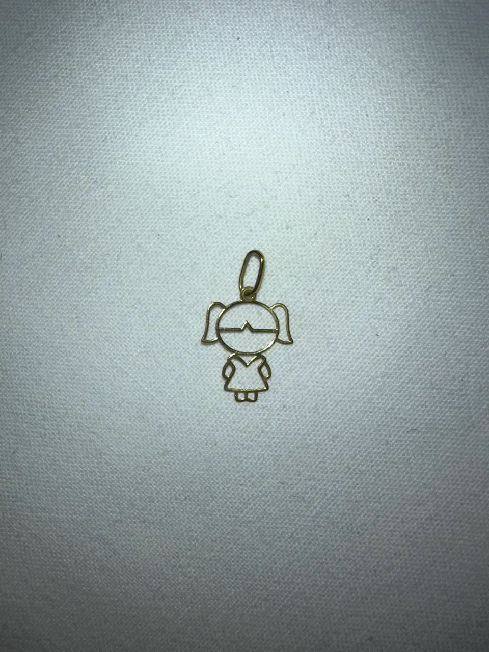 Pingente de ouro menina - Foto 2