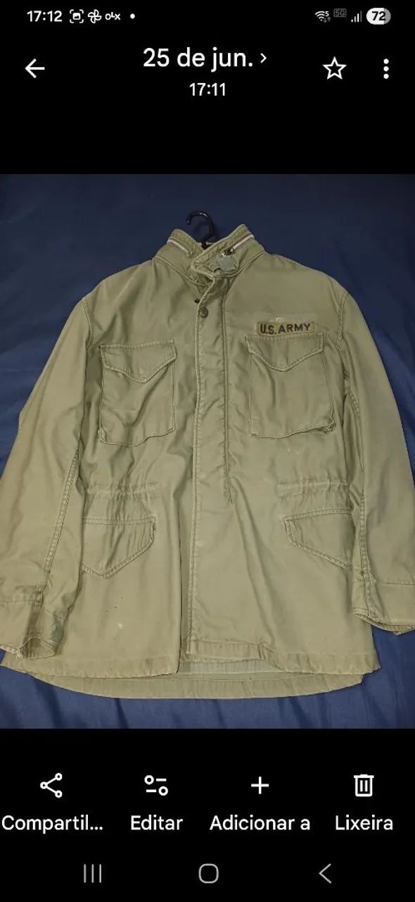 Jaqueta military M65 original U.S.A