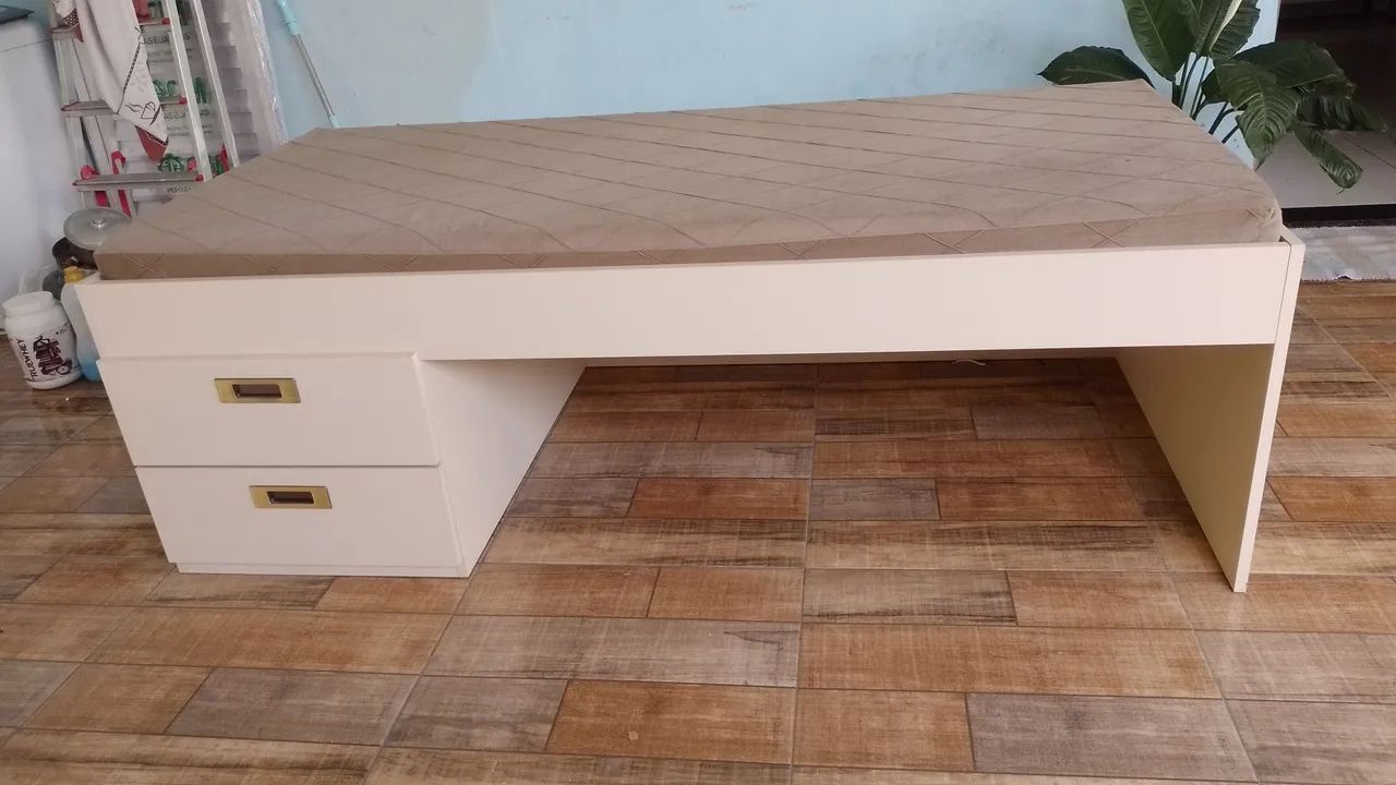 CAMA BOX SOLTEIRO 