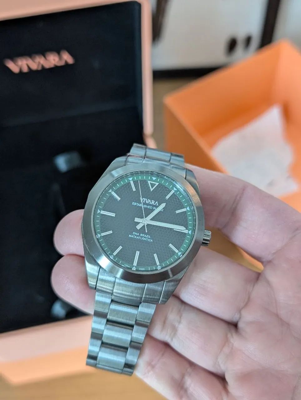 Relógio Vivara masculino 44mm - Foto 2
