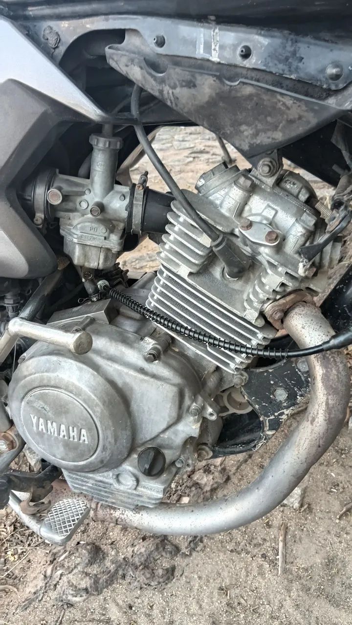 Vendo ou troco moto Factor 2009 125cc - Foto 4