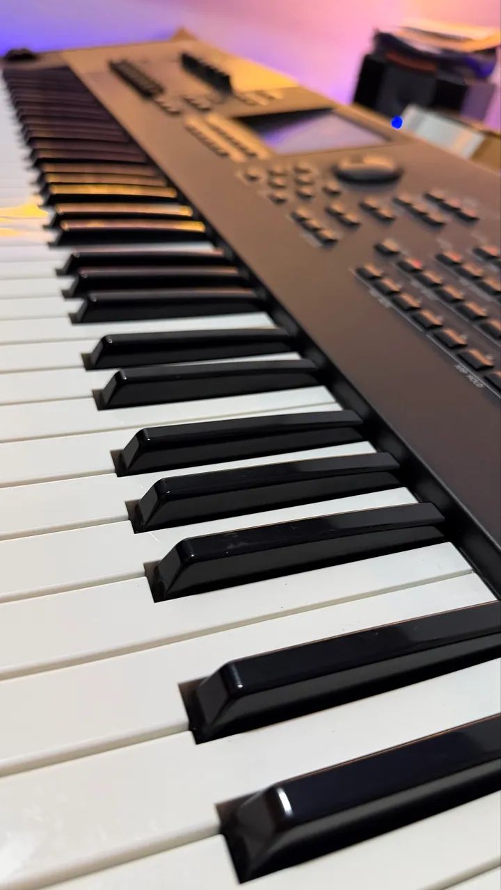 Teclado Motif XF7 (Impecável) - Foto 3