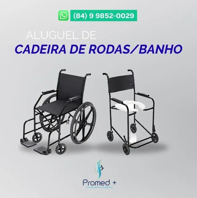 Aluguel de Cadeira de Rodas e Banho