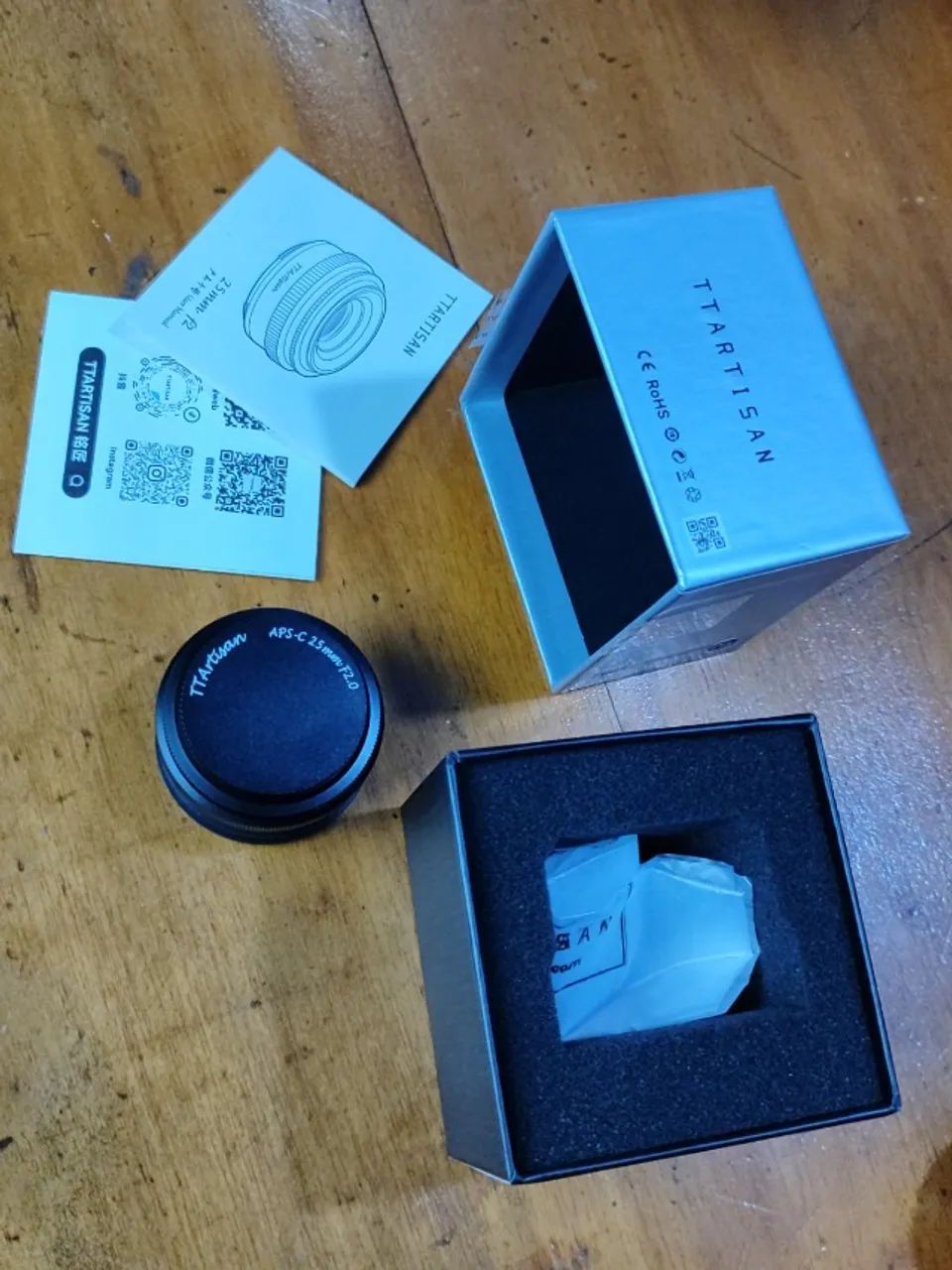 Lente TTArtisan 25mm f/2 Sony E APS-C | ZERO | Só Teste | Foco Manual - Foto 2