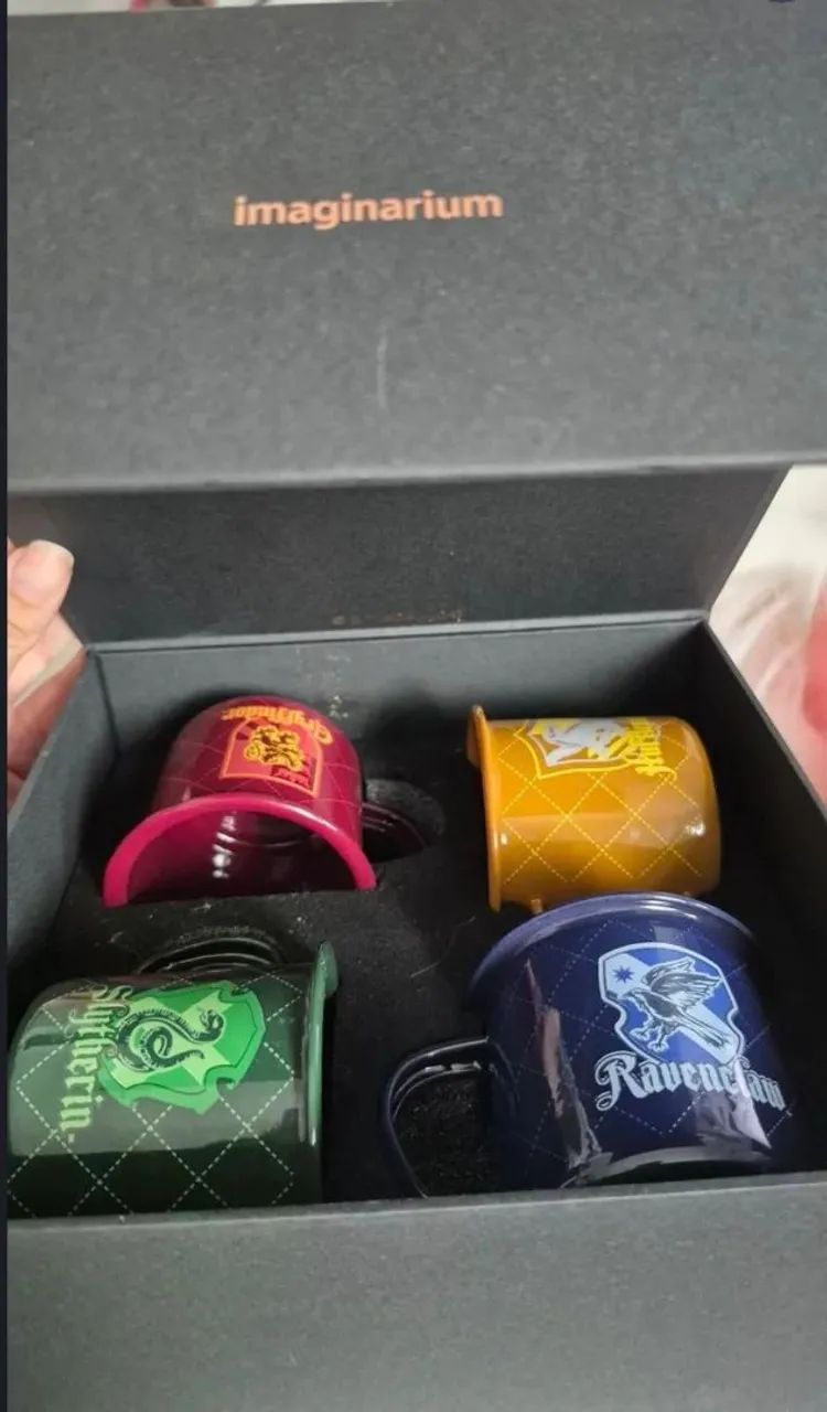 Kit xicara caneca Harry Potter 