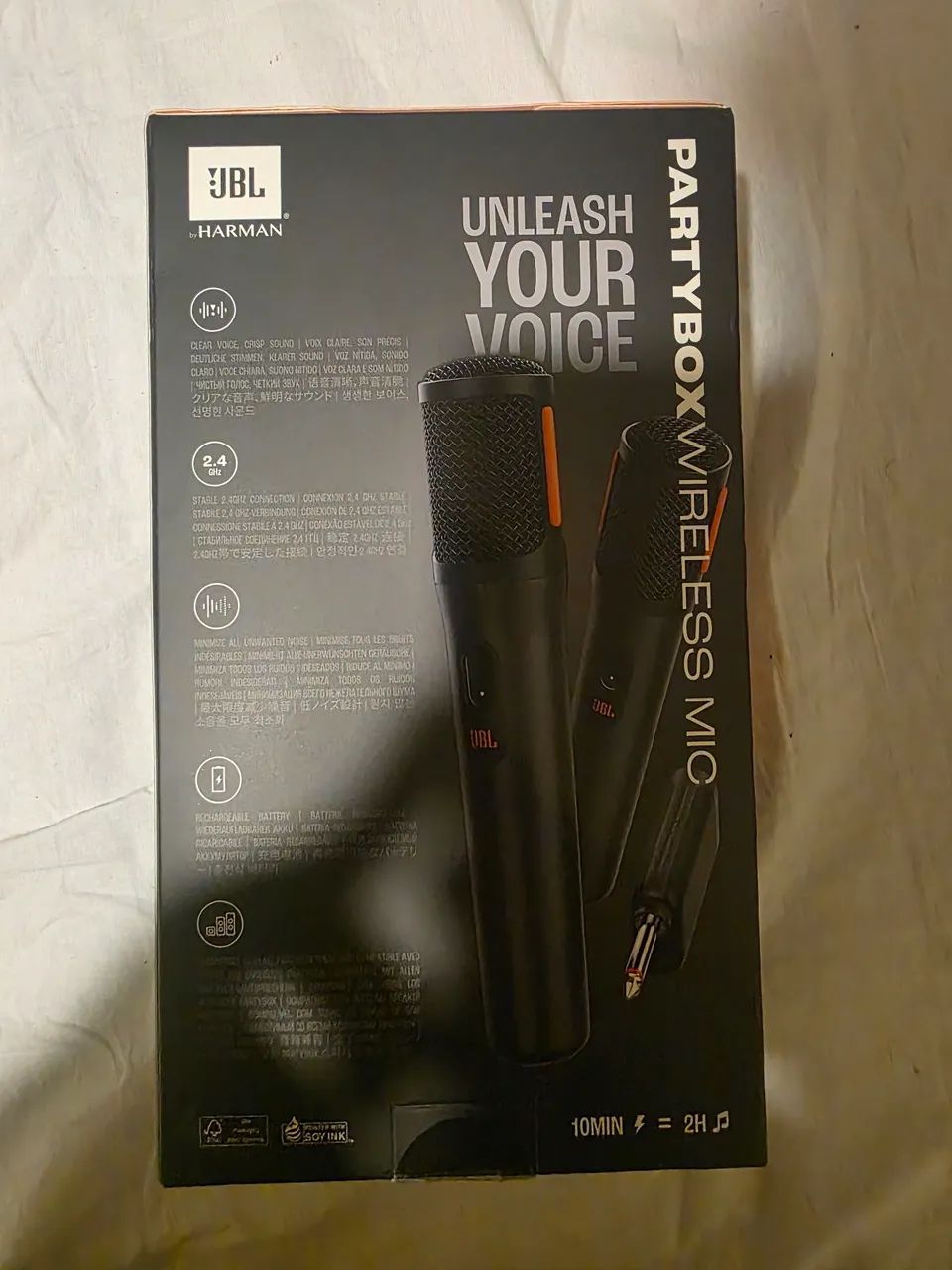 Microfones JBL Partybox Novos - Foto 2