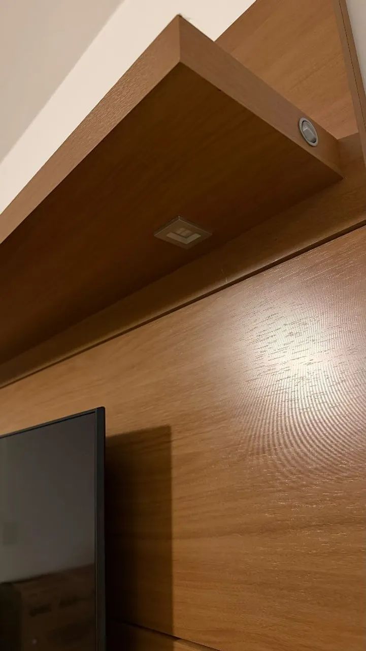 Painel Rack TV - em Laca e Led - Foto 4