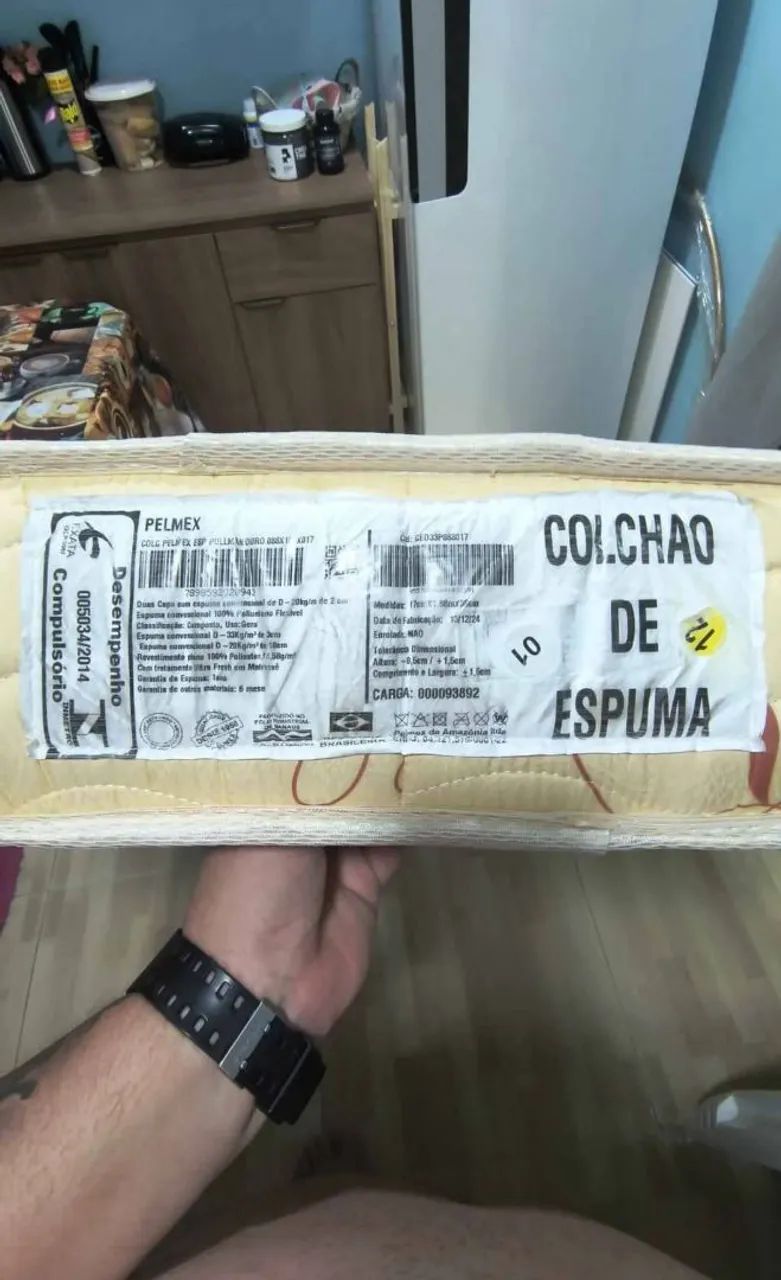 Vendo 2 colchões Pelmex de espuma de solteiro  - Foto 3