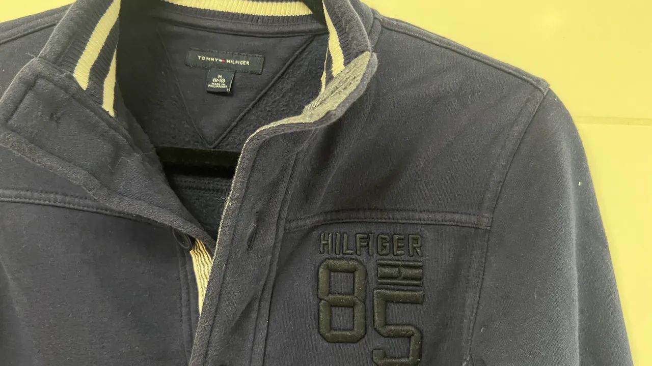 Lindo casaco infantil Tommy Hilfiger tamanho 8 - Foto 3