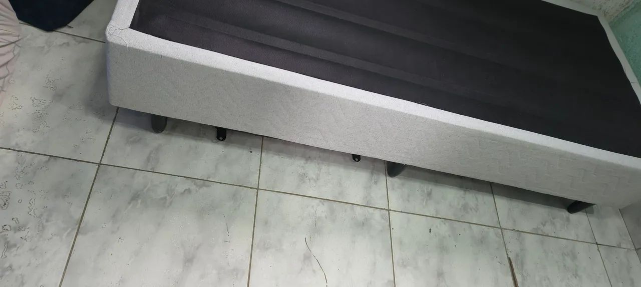Base cama box cinza - Foto 3
