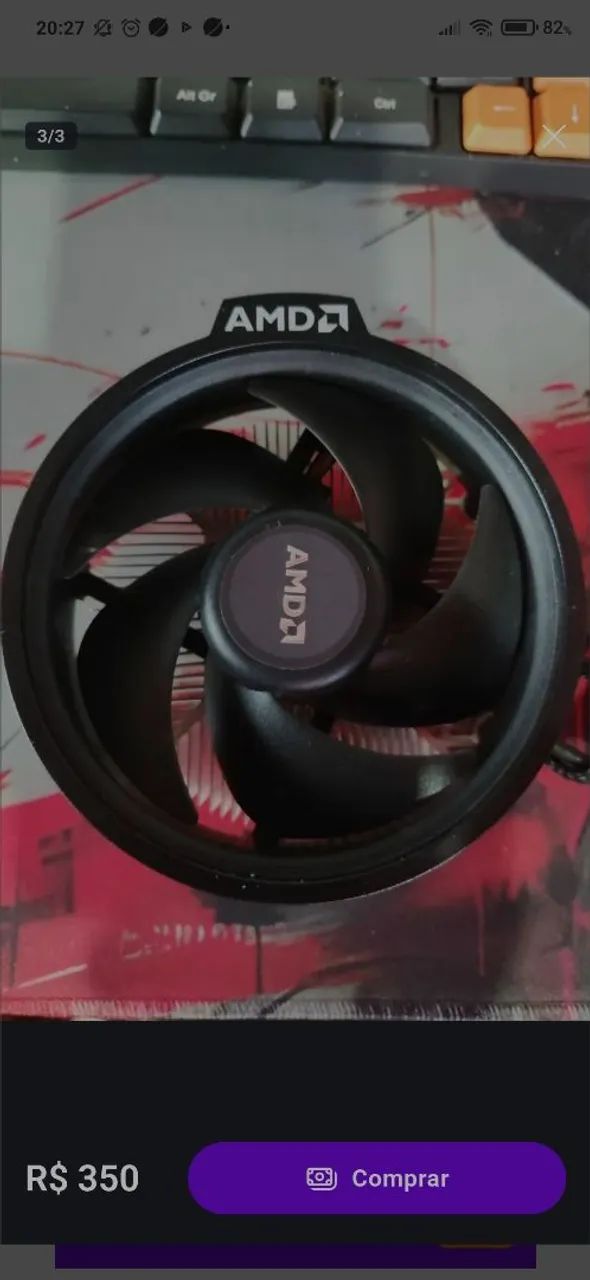 RYZEN 3 2200G conservado e funcionando  - Foto 2