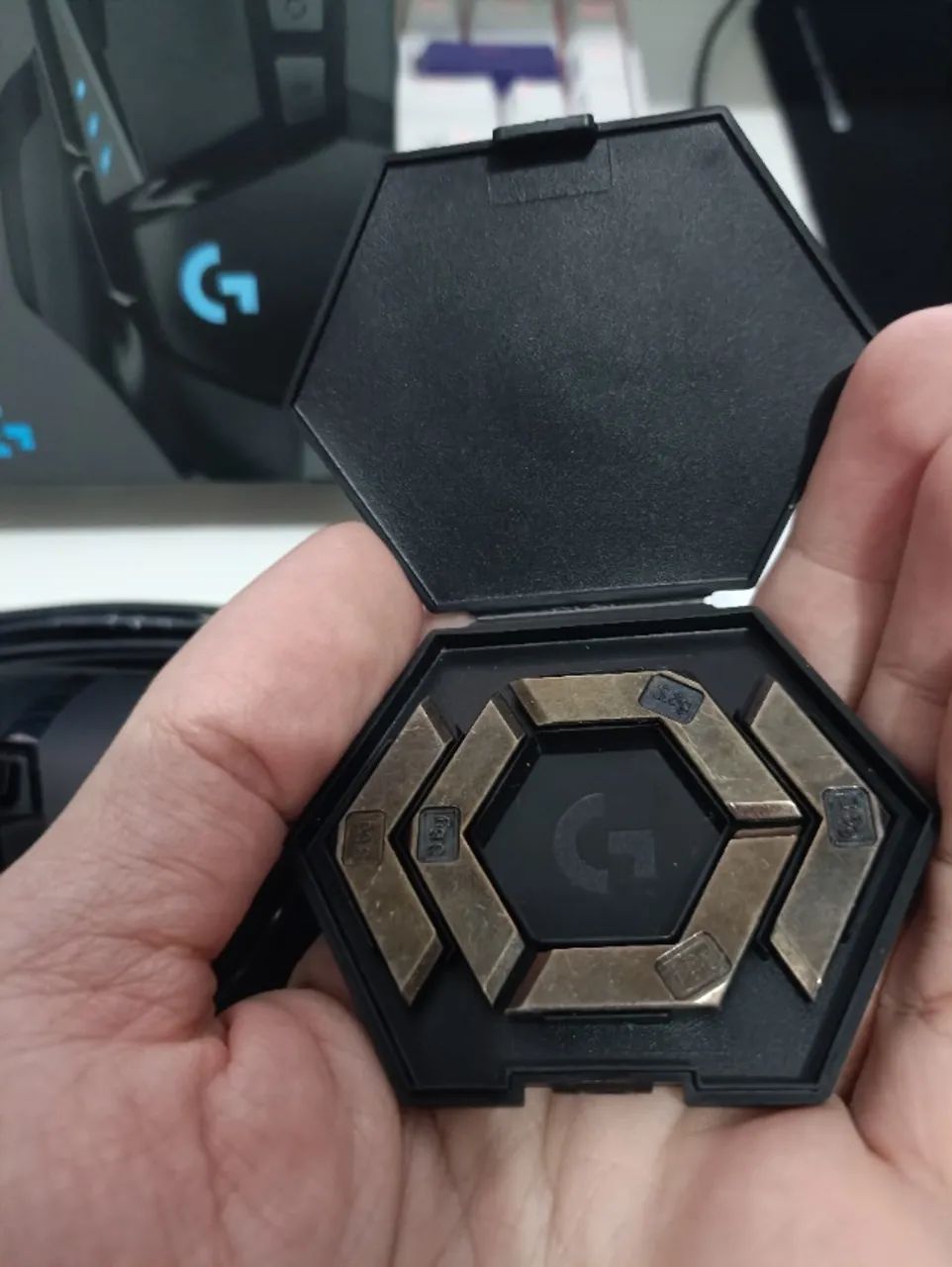 Logitech G502 hero com fio - Foto 5