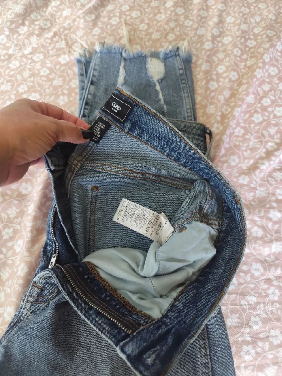 Calça jeans GAP importada 38/40 c/ pouca  Lycra  - Foto 4