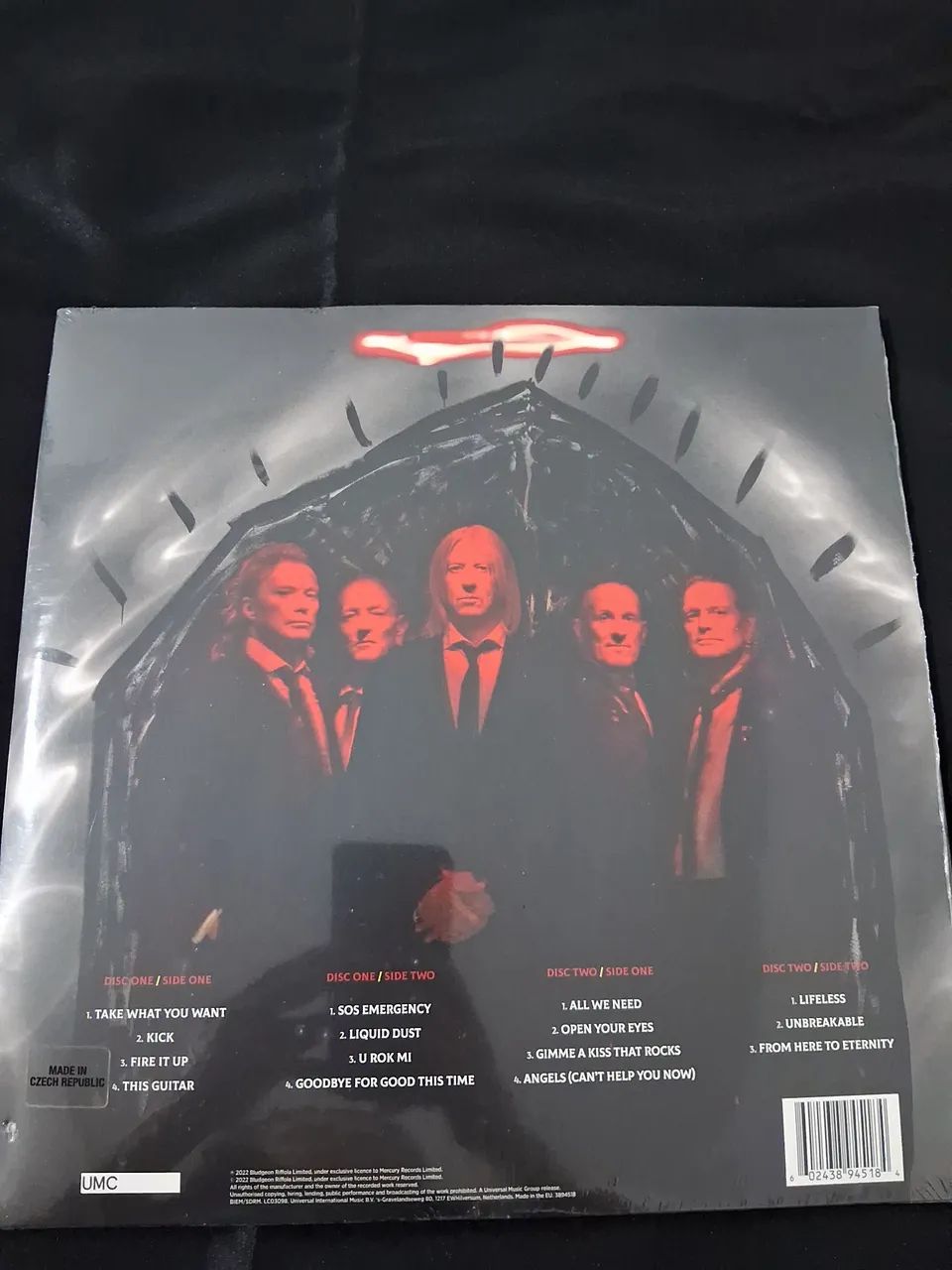 Lp duplo LACRADO Deff Leppard   - Foto 4