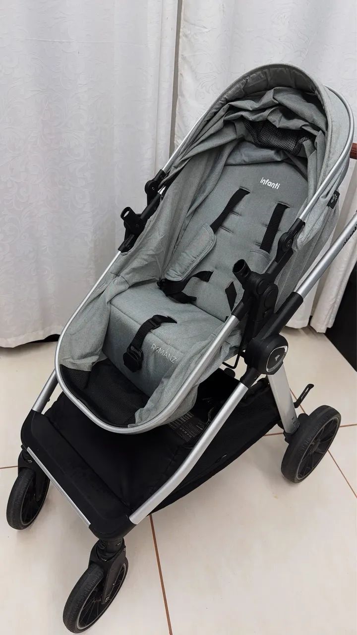 Vendo carrinho de bebê da marca Intanti - Foto 3