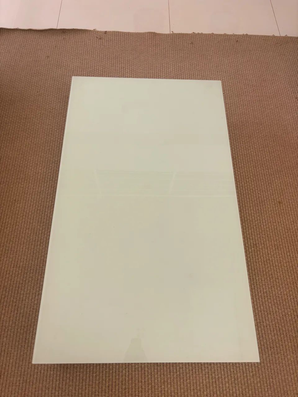 Mesa de Centro com vidro laqueado branco - Foto 2