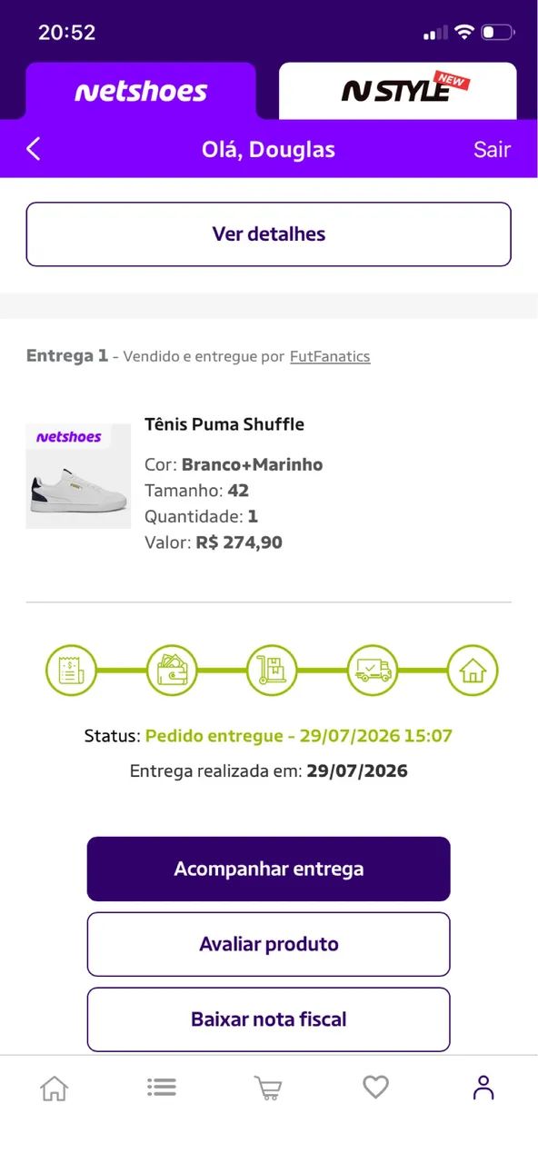 Vendo tênis Puma 42 - Foto 4