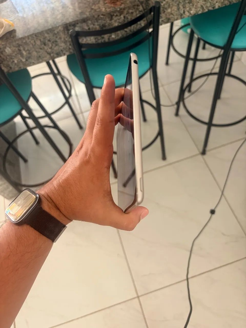 iPad Mini 4 Apple 64GB Prata - Conservado + Caixa Original - Foto 3