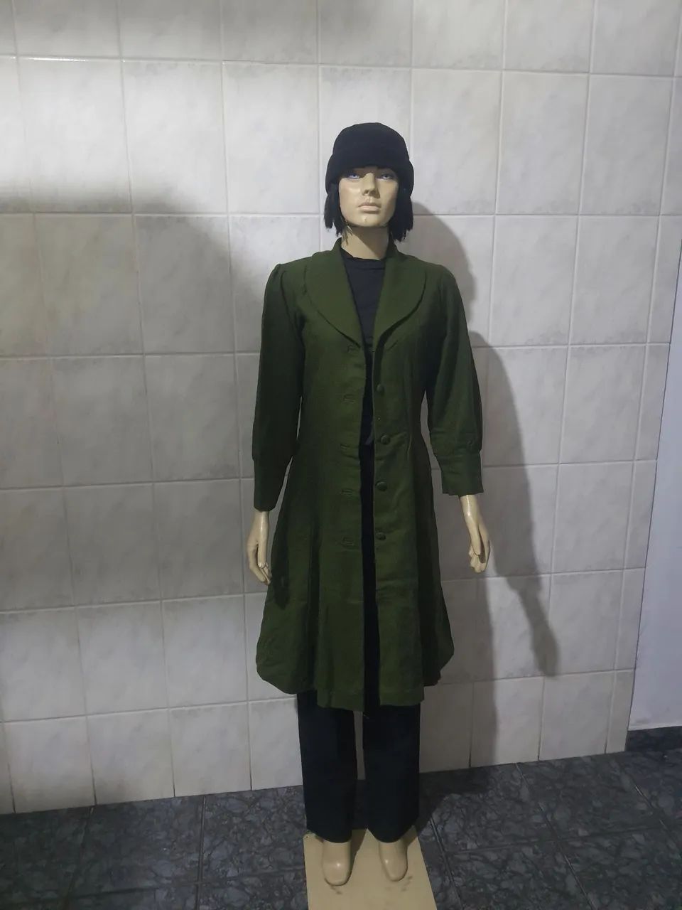 Sobretudo verde P
