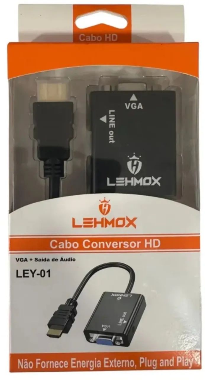 Adaptador conversor HDMI para VGA  - Foto 2
