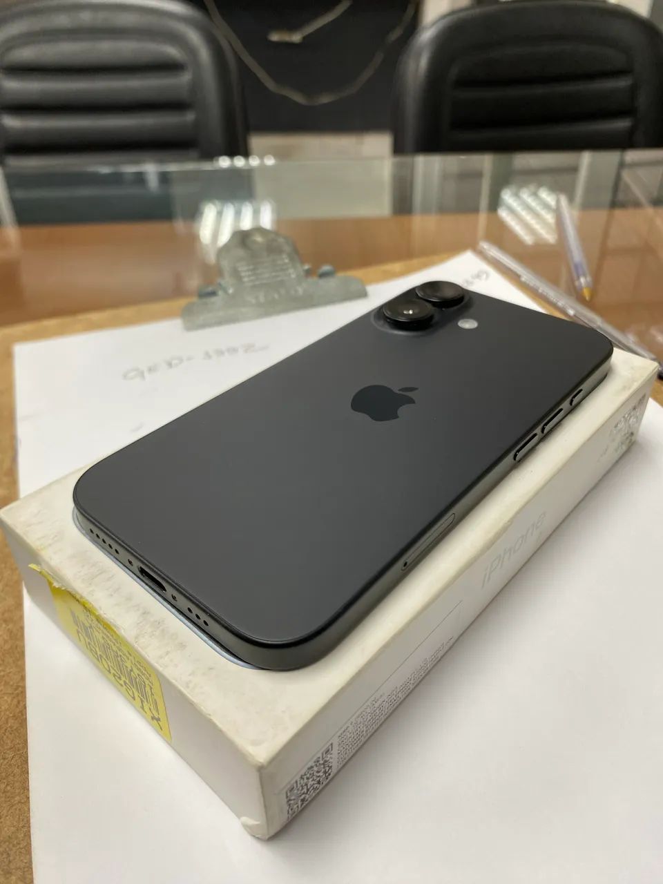 IPHONE 16 BLACK IMPECÁVEL ACT TROCAS - Foto 2