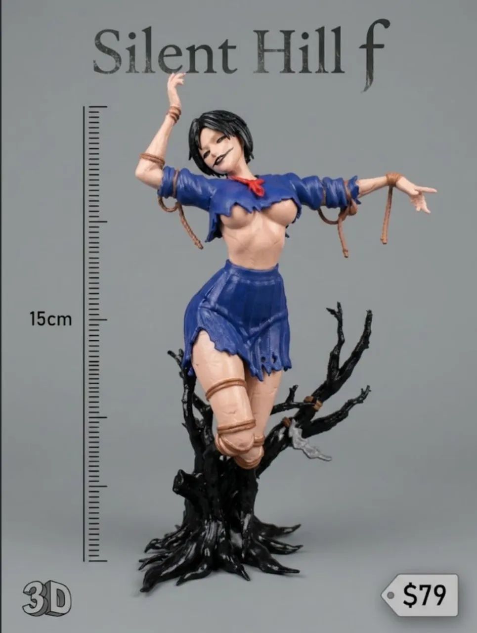 Silent hill f 15cm 3D 
