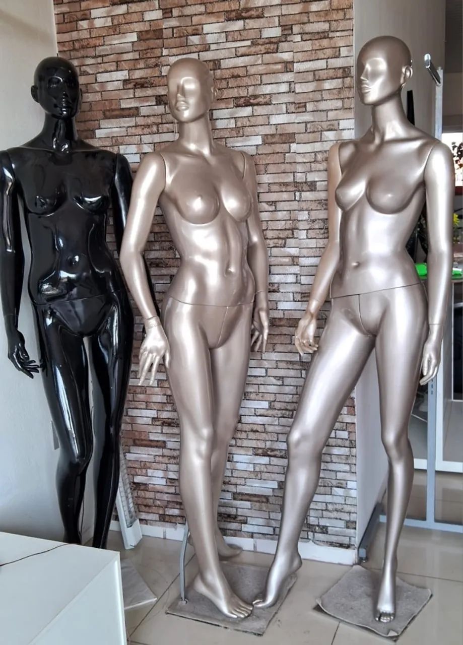 Manequins e araras