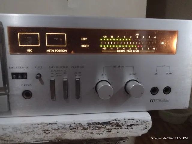 raro tape deck sansui  modelo D - 150M  funcionado perfeitamente - Foto 3