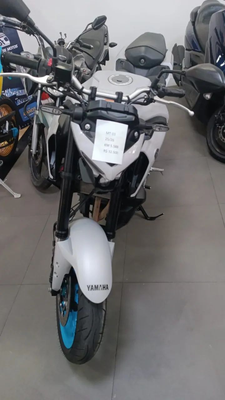 mt03 cinza com roda azul 2026 - Foto 3