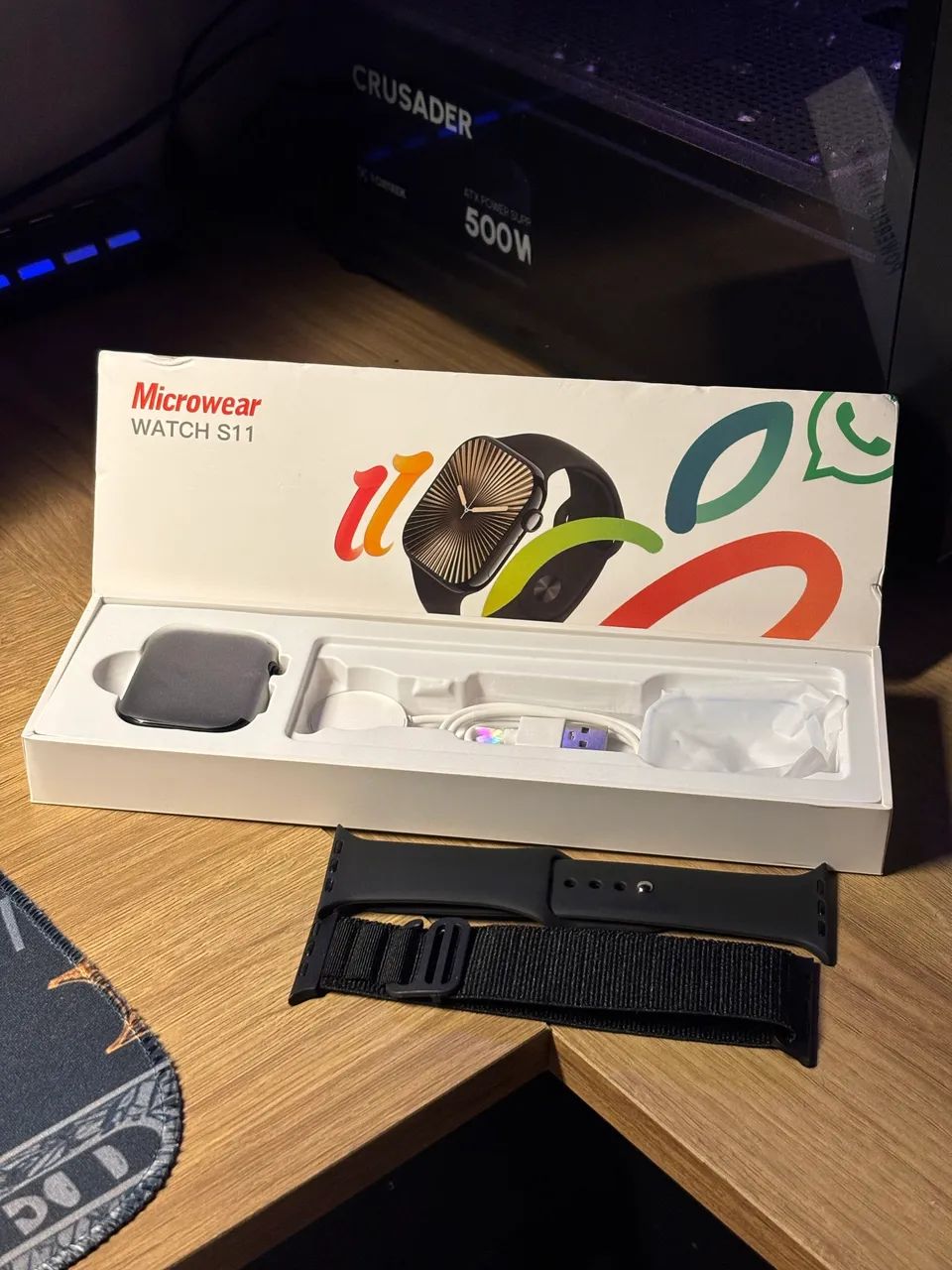 Smartwatch s11 microwear novo 