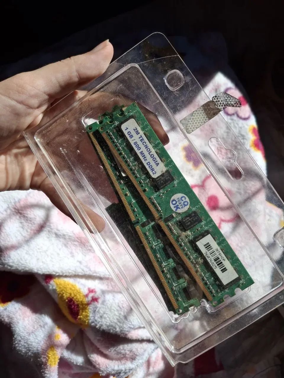 Memorias ram antigas