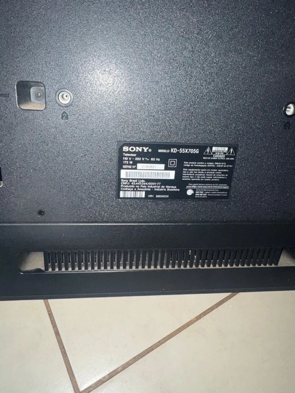 Televisão Sony 