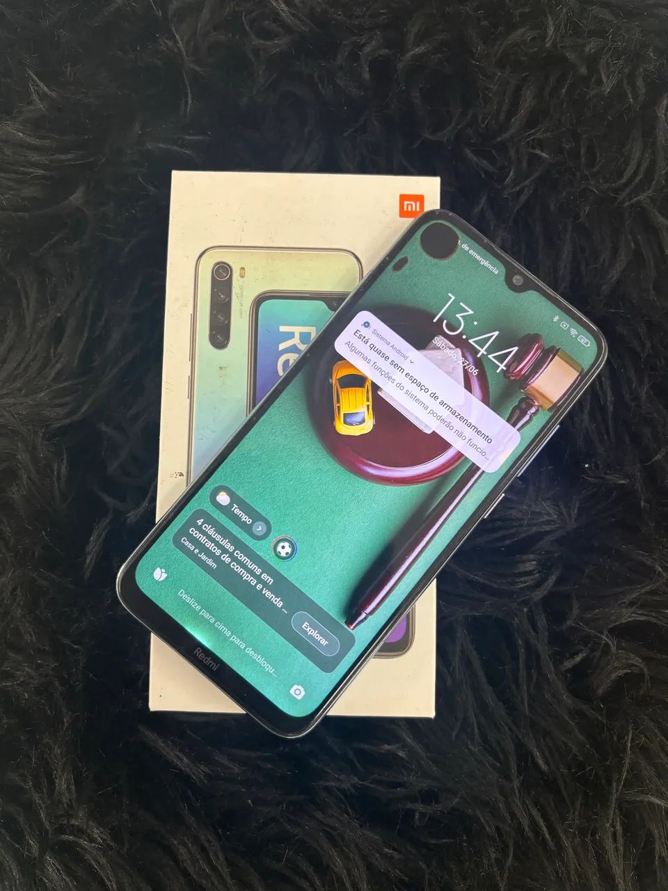 Redmi Note 8 64GB Azul na Caixa (LEIA A DESCRIÇÃO) - Foto 4