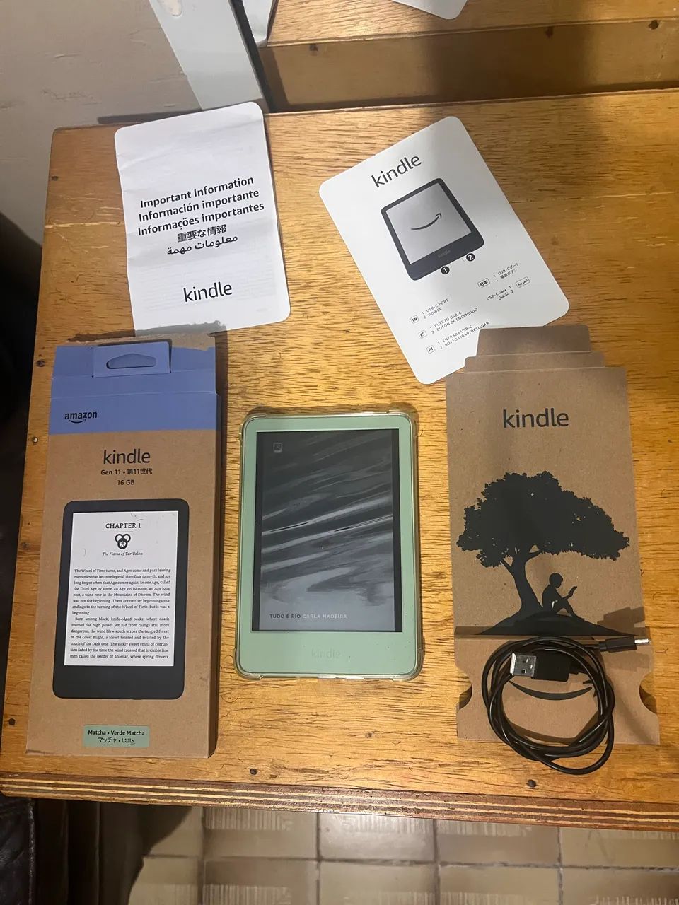 Kindle Verde 16gb (Geração mais recente) - Foto 2