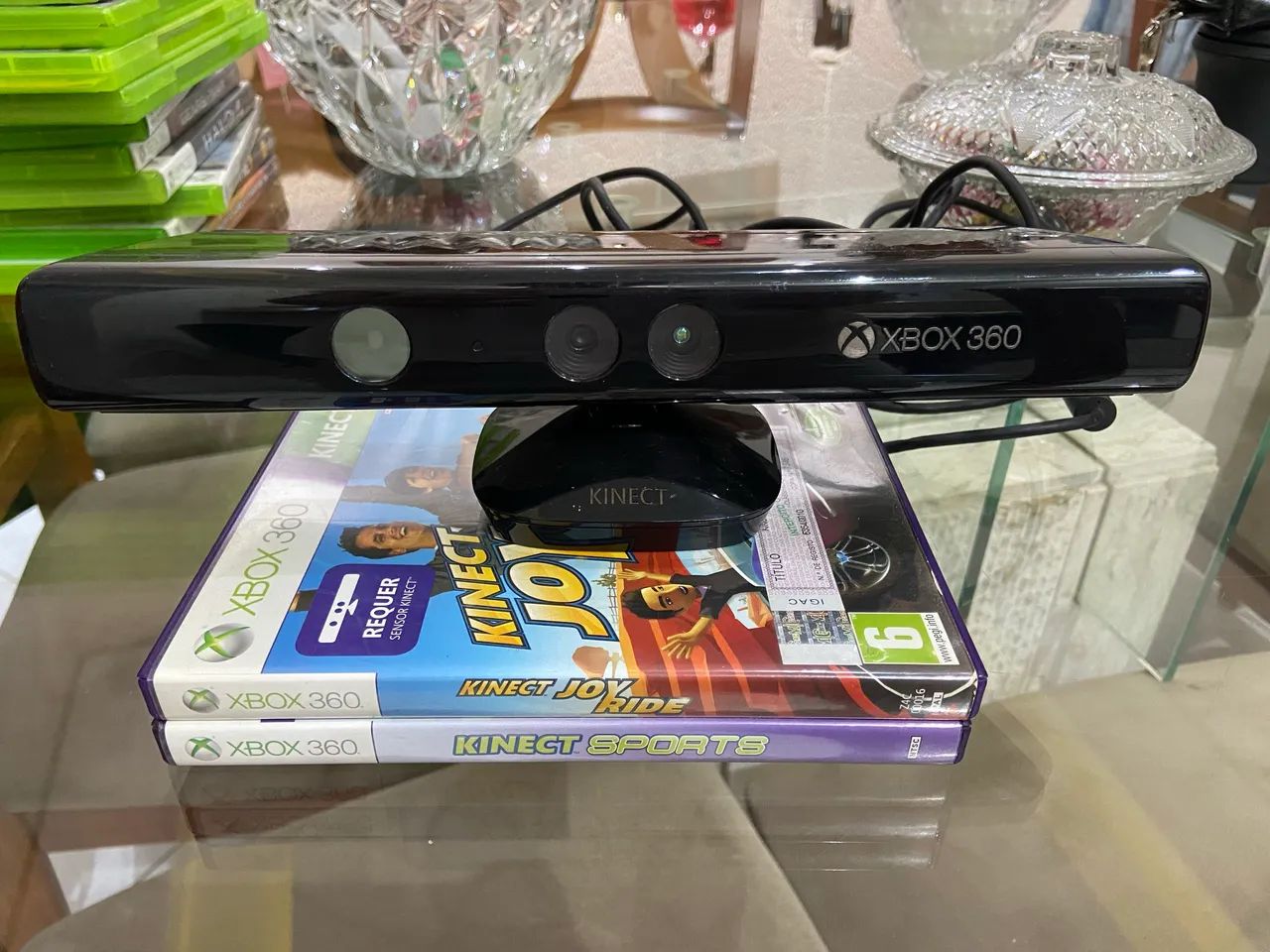 Kinect Xbox360 + jogos 