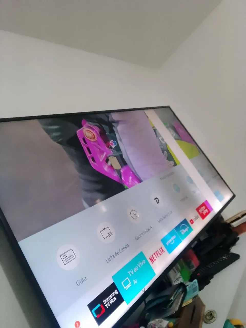 Smart tv Samsung 4k 55 polegadas  - Foto 5