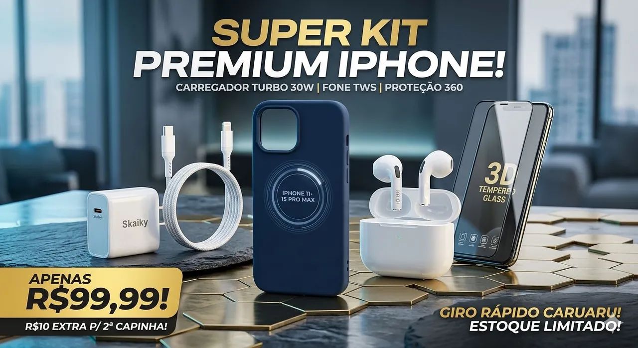 Kit iPhone/Android Premium 