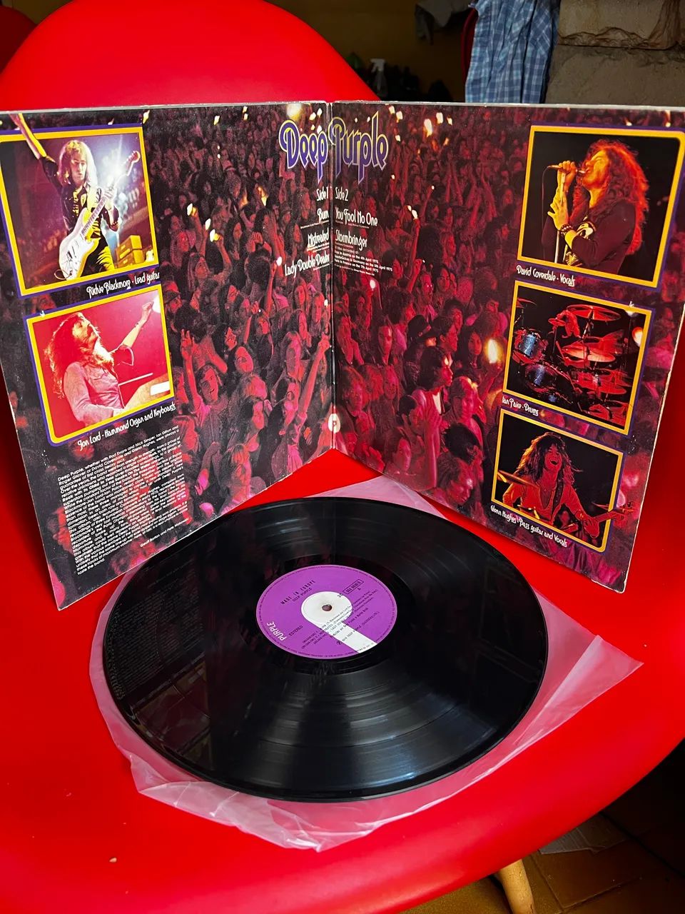 Vinil lp disco deep purple made in europe - Foto 3