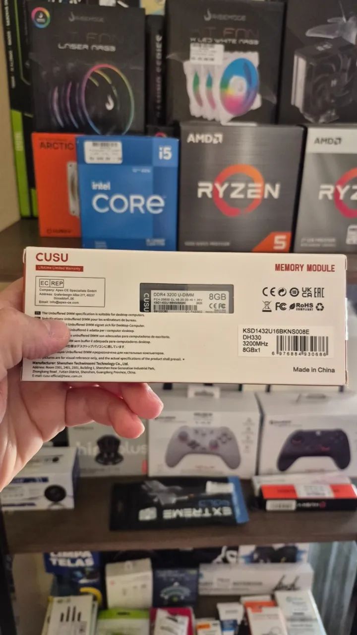 Memória RAM DDR4 8GB nova, lacrada, com garantia! - Foto 2