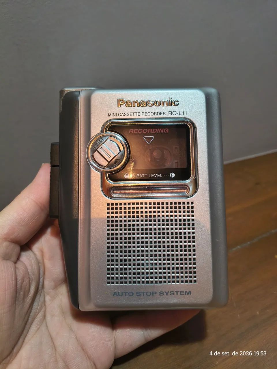 Panasonic mini cassete RQ-L11  - Foto 2