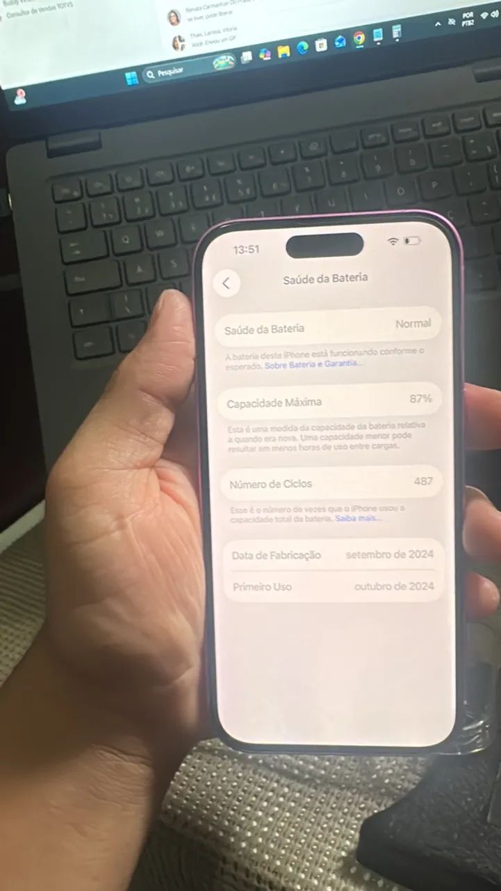Iphone 16 - Impecavél - Foto 2