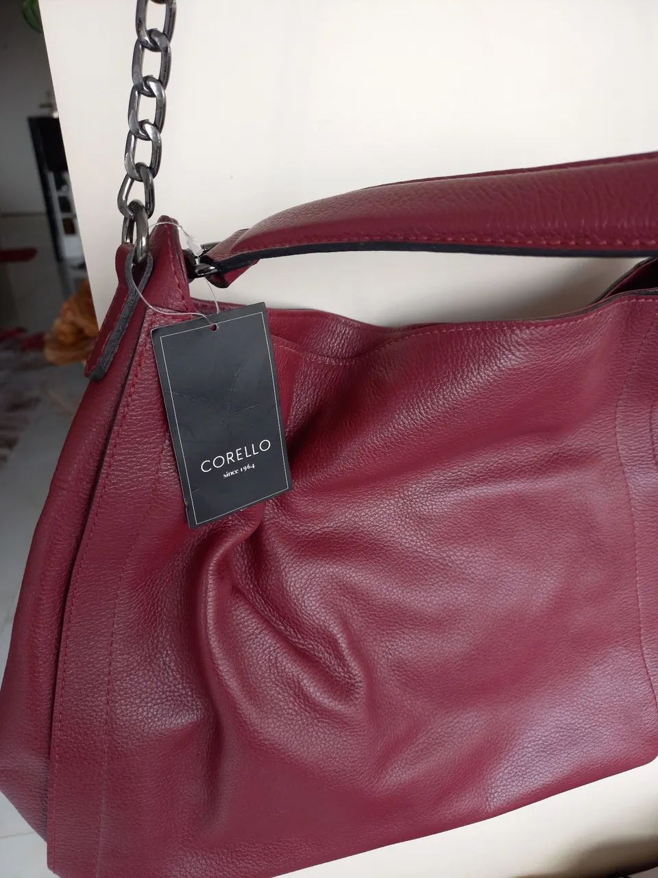 Bolsa corello nova couro 