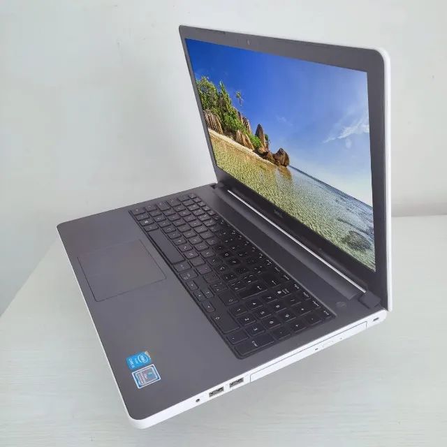 Notebook Dell Branco Core i5 8gb ssd 240gb