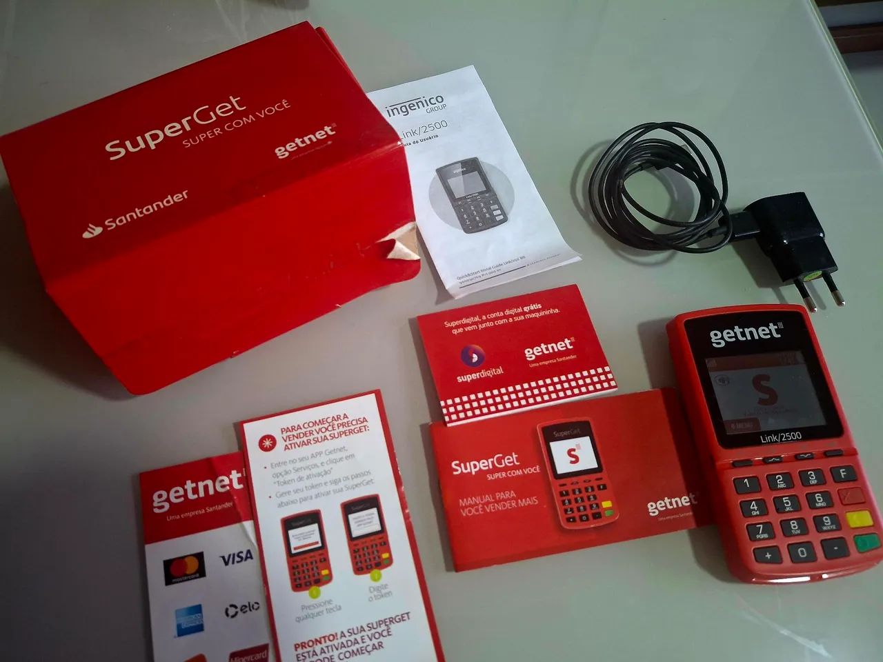 Maquininha de Cartão Superget - Foto 4