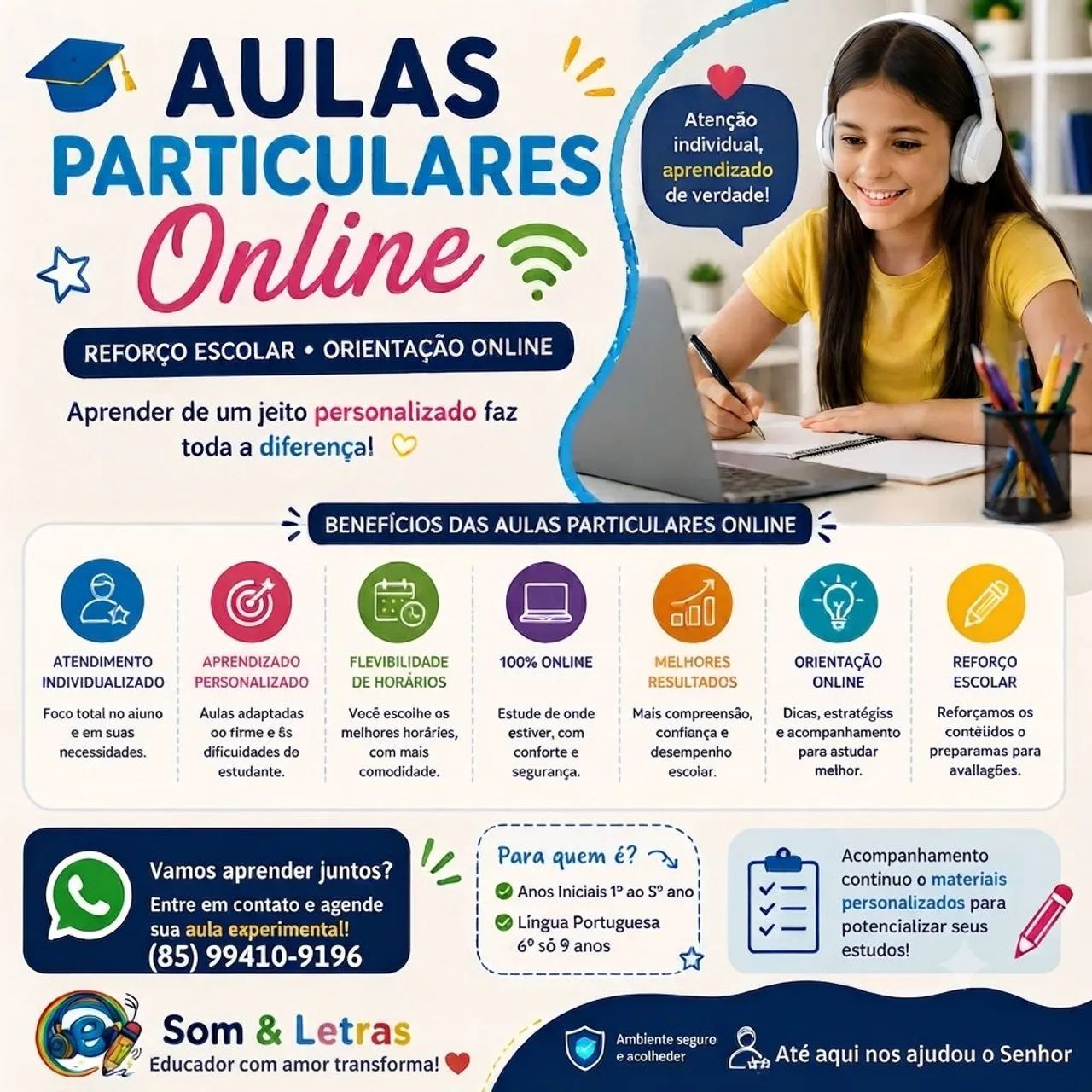 Aulas particulares (Reforço escolar)